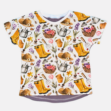 Load image into Gallery viewer, TOUSKI - T-shirt « oversized » - Jardinage
