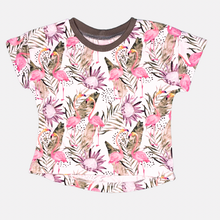 Load image into Gallery viewer, T-shirt « oversized » - Flamingo
