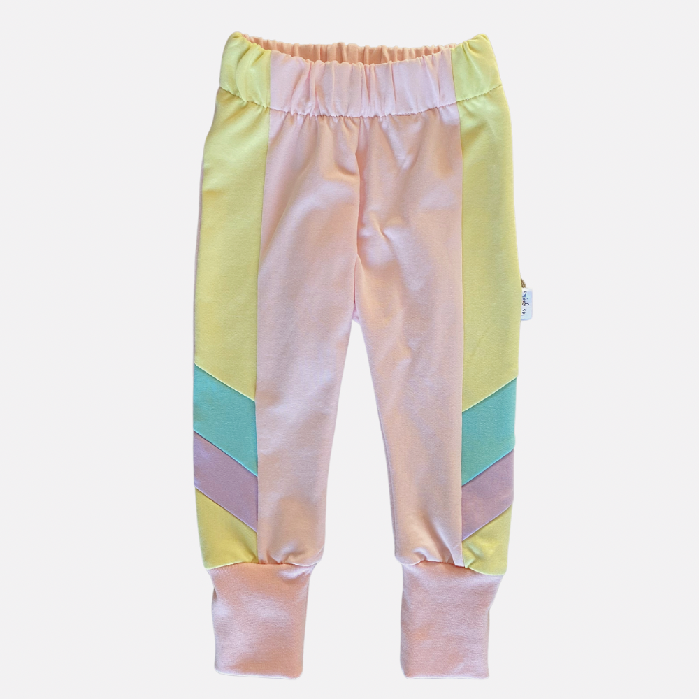 TOUSKI - Pantalon rétro - pastel  12-24 mois