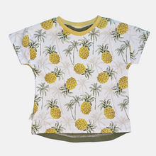 Load image into Gallery viewer, TOUSKI - T-shirt « oversized » - Ananas
