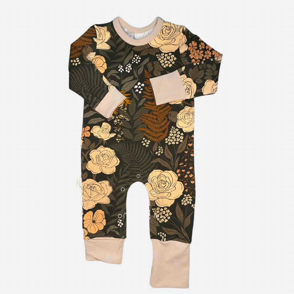 Romper long - Roses d’automne