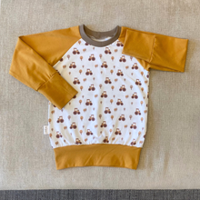 Load image into Gallery viewer, TOUSKI - Chandail évolutif - Tracteurs - 24-36 mois
