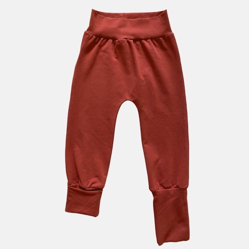 Basic grow with me pants - Rust