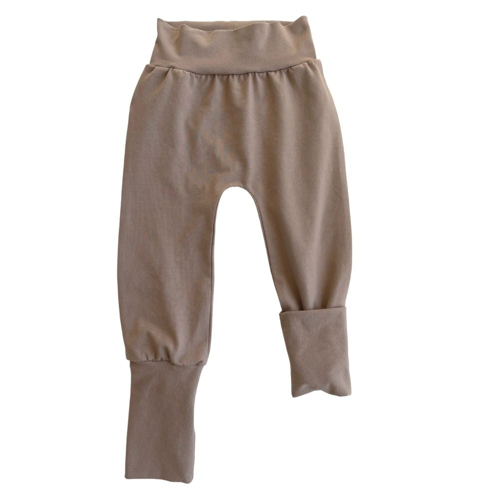 Basic grow with me pants - Latté