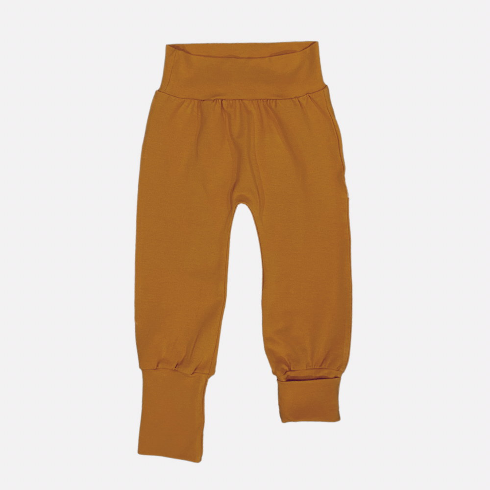 Basic grow with me pants - Gingerbread