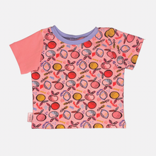 Load image into Gallery viewer, T-shirt - Ocre with flowers (12-24 months)
